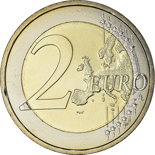 Austria,
2 euros,
100 años en la República