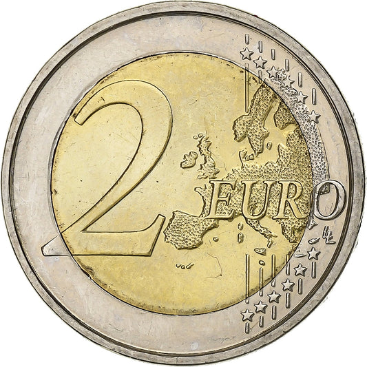 Bélgica,
2 euros,
Unión Monetaria Europea