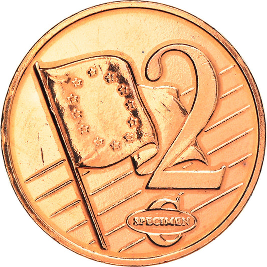 República Checa,
Fantasía-Euro-Muster,
2 céntimos de euro