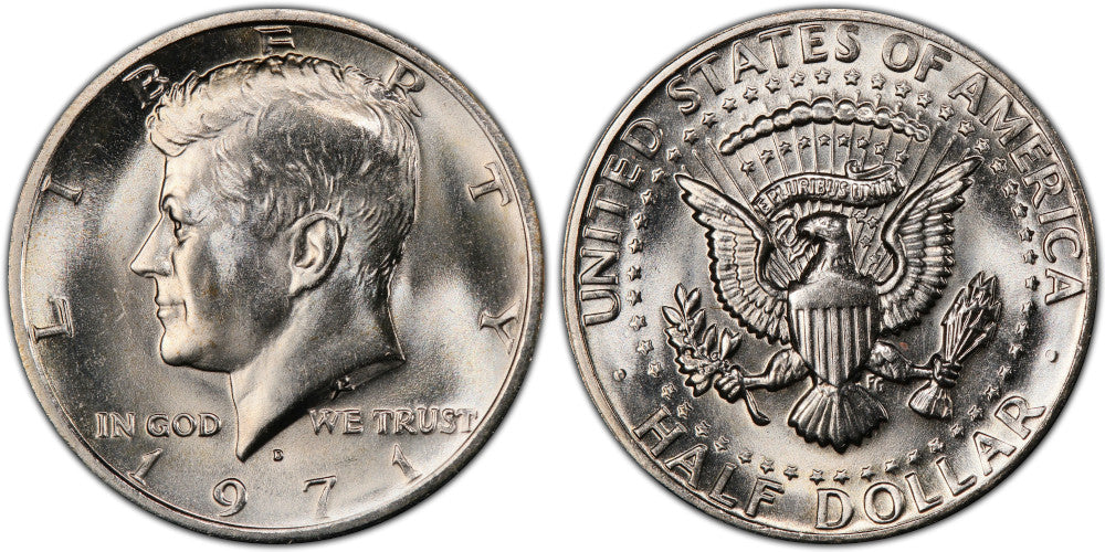 USA 1/2 DOLAR 1971 D JOHN F. KENNEDY