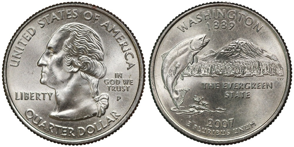 USA 1/4 DOLAR 2007 P WASHINGTON