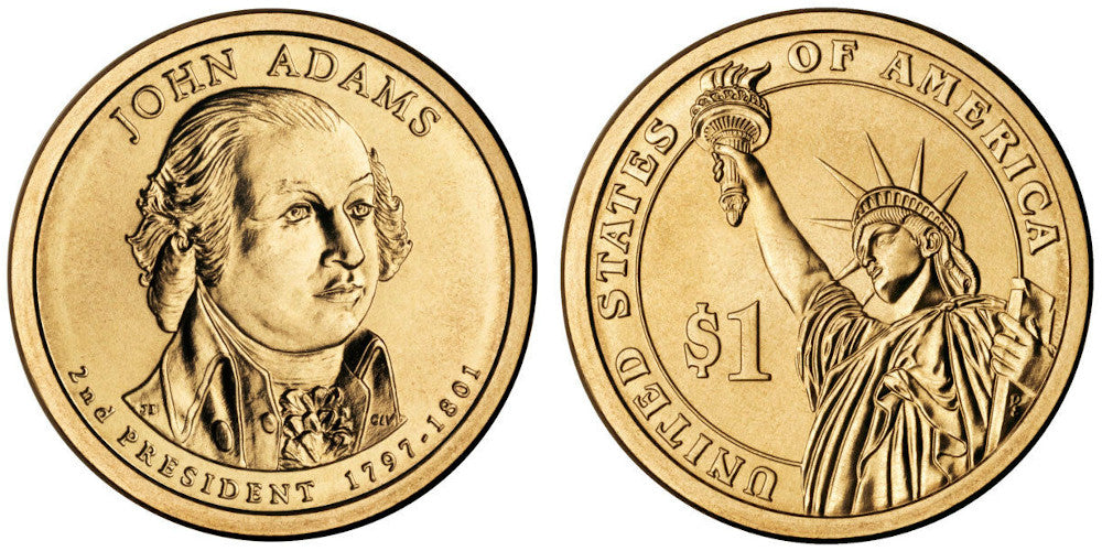 USA 1 DOLAR 2007 D JOHN ADAMS