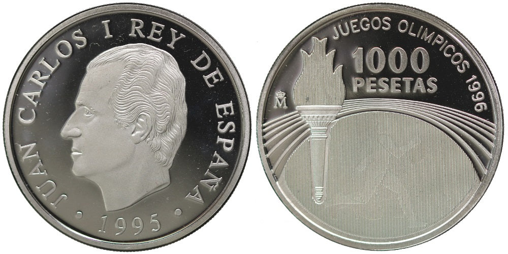 ESPAÑA 1000 PESETAS 1995 J.J.O.O. DE ATLANTA