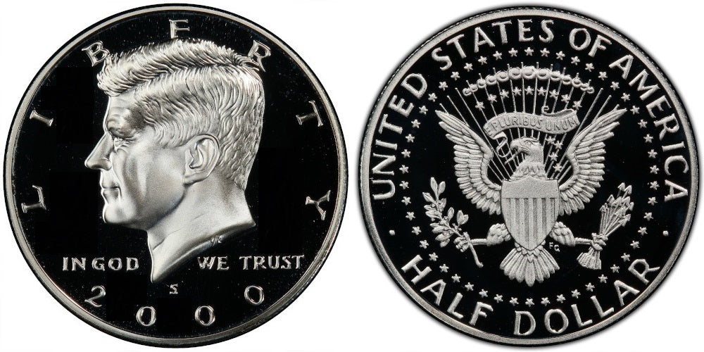 USA 1/2 DOLAR 2000 S JOHN F. KENNEDY (PLATA)