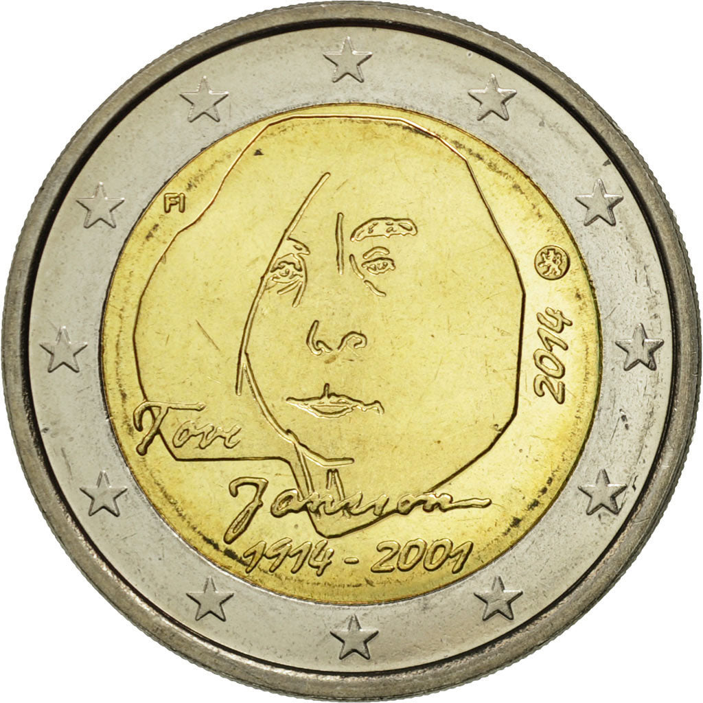 Finlandia,
2 euros,
1914-2001