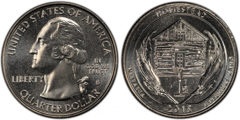 USA 1/4 DOLAR 2015 D NEBRASKA