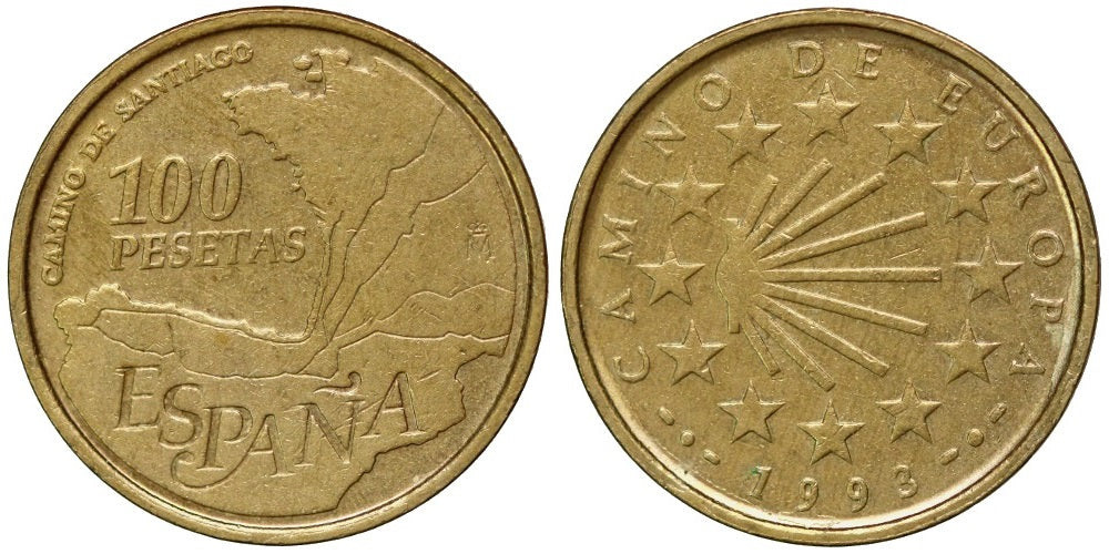 JUAN CARLOS I 100 PESETAS 1993