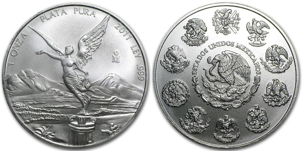 MEXICO 1 ONZA 2011 LIBERTAD