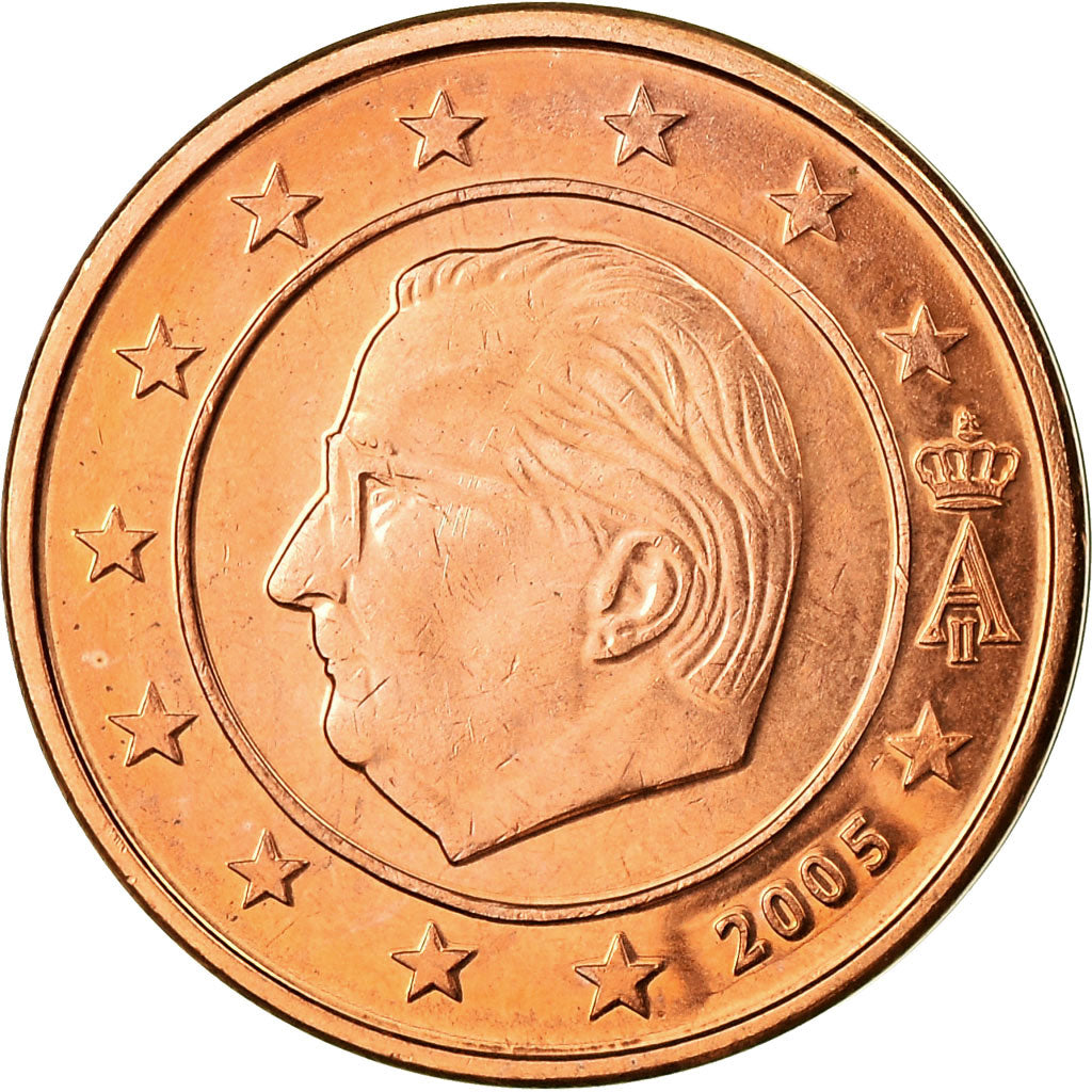 Bélgica,
2 céntimos de euro,
2005