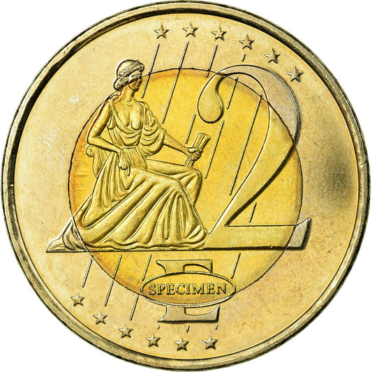 Dinamarca,
2 euros,
2003