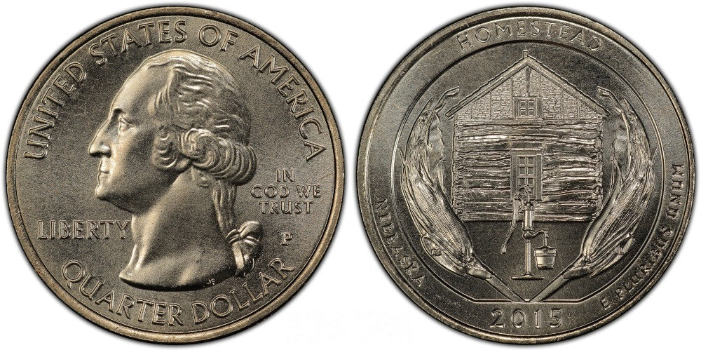 USA 1/4 DOLAR 2015 P NEBRASKA