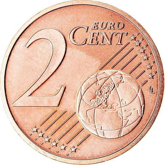 Austria,
2 céntimos de euro,
2015