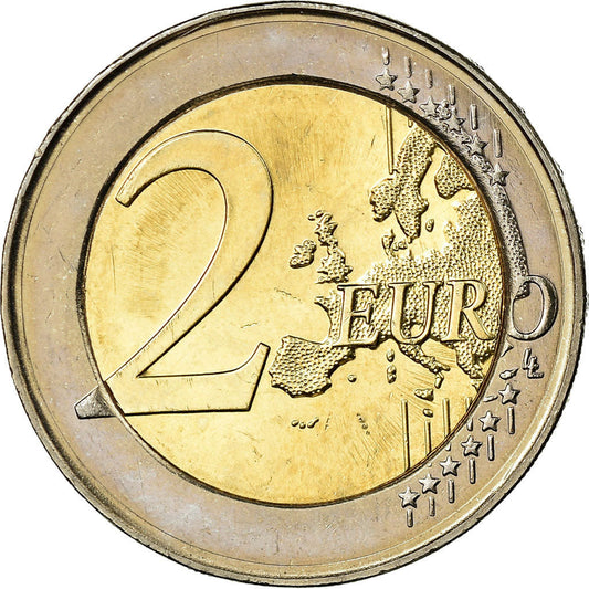 Münze,
Eslovaco,
2 euros