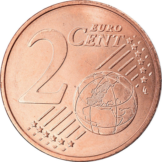 Austria,
2 céntimos de euro,
2019