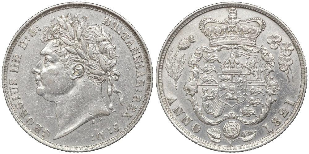 INGLATERRA 1 SHILLING 1821 JORGE IV