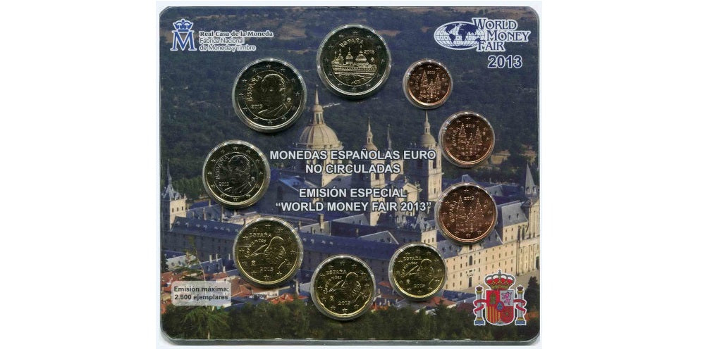 SET ESPAÑA 2013 BASICO – WORLD MONEY FAIR
