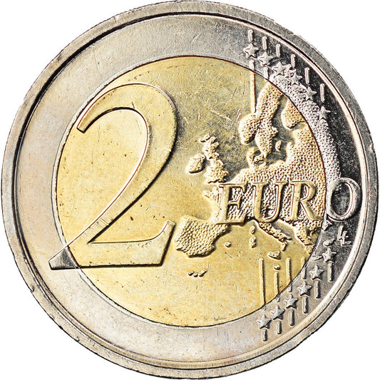 Bélgica,
2 euros,
El derecho de la mujer