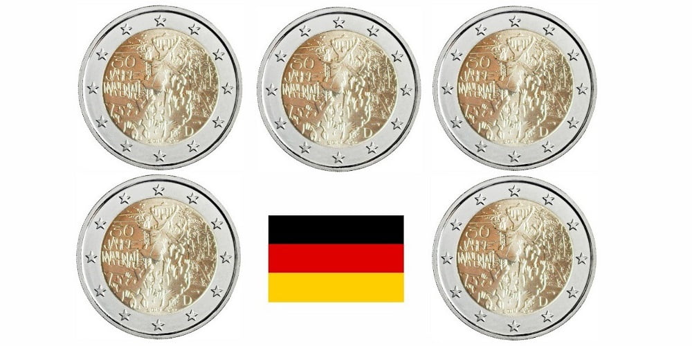 2 EUROS ALEMANIA 2019 CAIDA DEL MURO DE BERLIN (5)