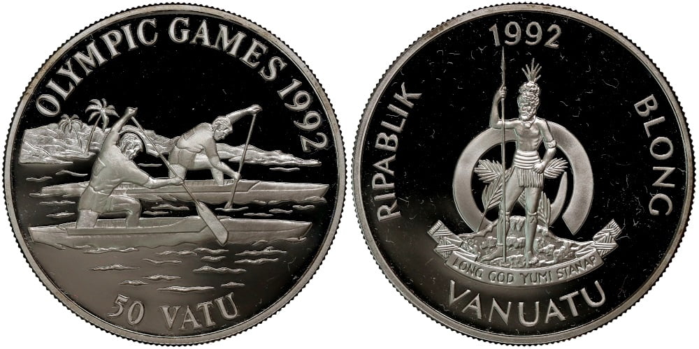 VANUATU 50 VATU 1992