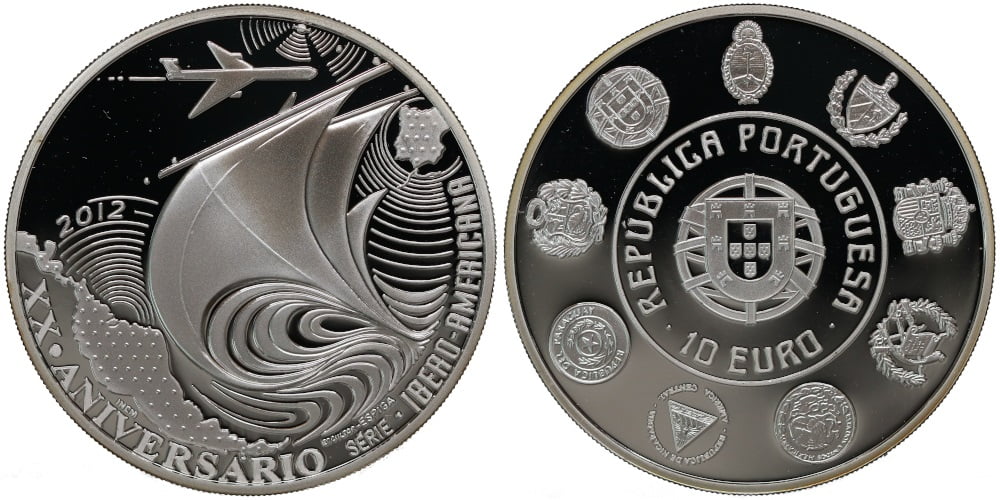 PORTUGAL 10 EUROS 2012