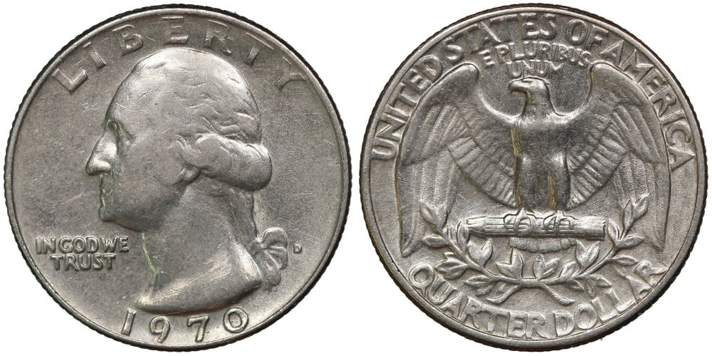 USA 1/4 DOLAR 1970 D