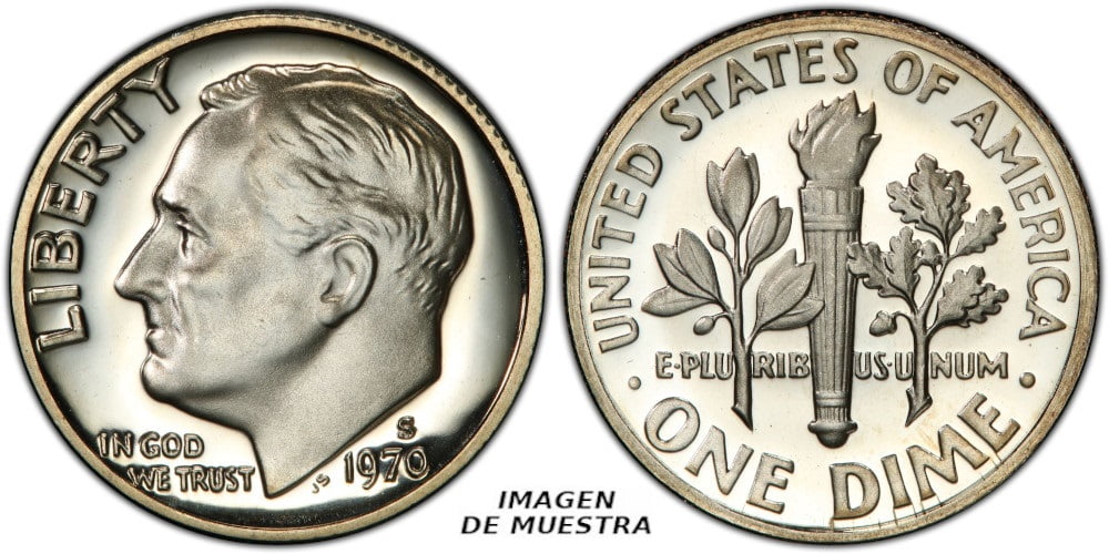 USA DIME 1970 S