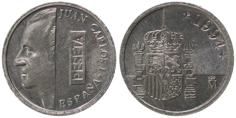 JUAN CARLOS I 1 PESETA 1994