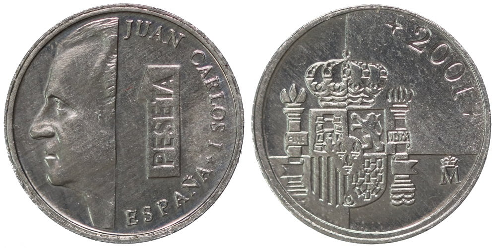 JUAN CARLOS I 1 PESETA 2001