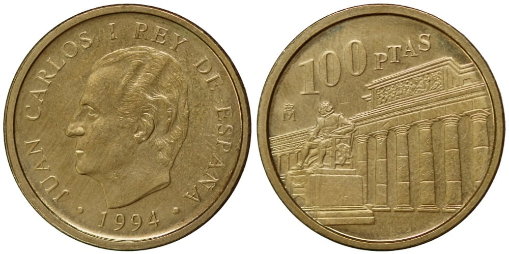 JUAN CARLOS I 100 PESETAS 1994