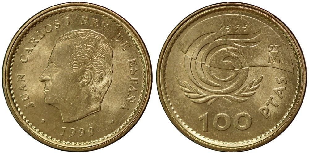 JUAN CARLOS I 100 PESETAS 1999