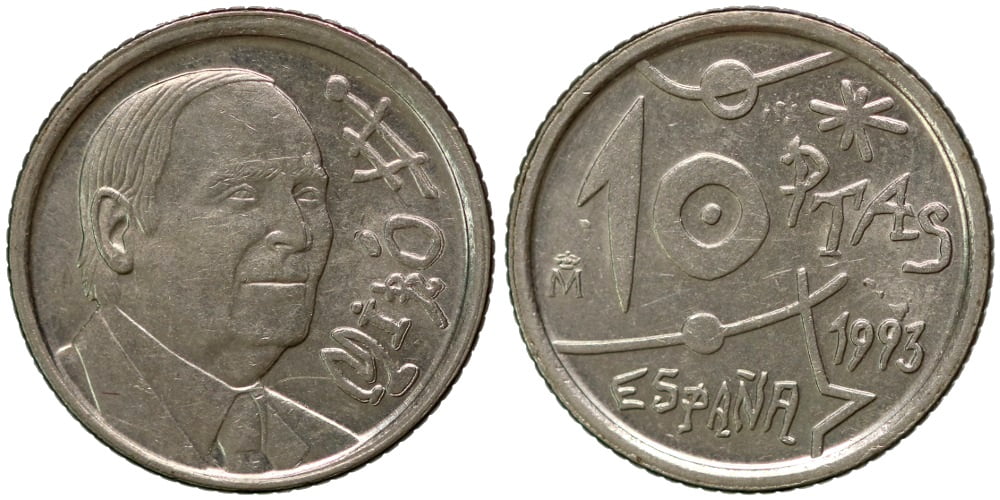 JUAN CARLOS I 10 PESETAS 1993