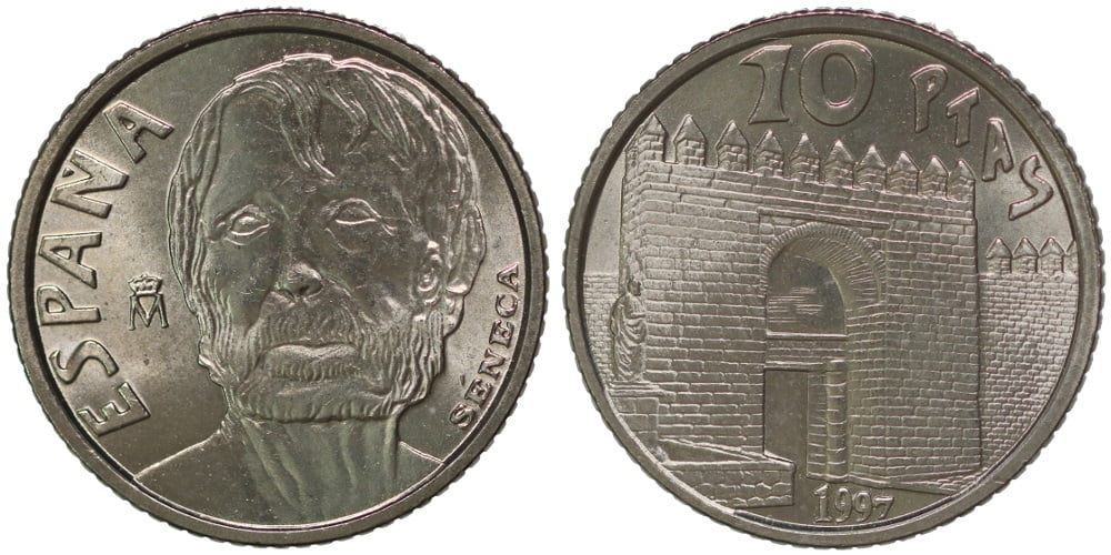 JUAN CARLOS I 10 PESETAS 1997