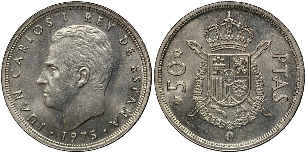 JUAN CARLOS I 50 PESETAS 1975*78