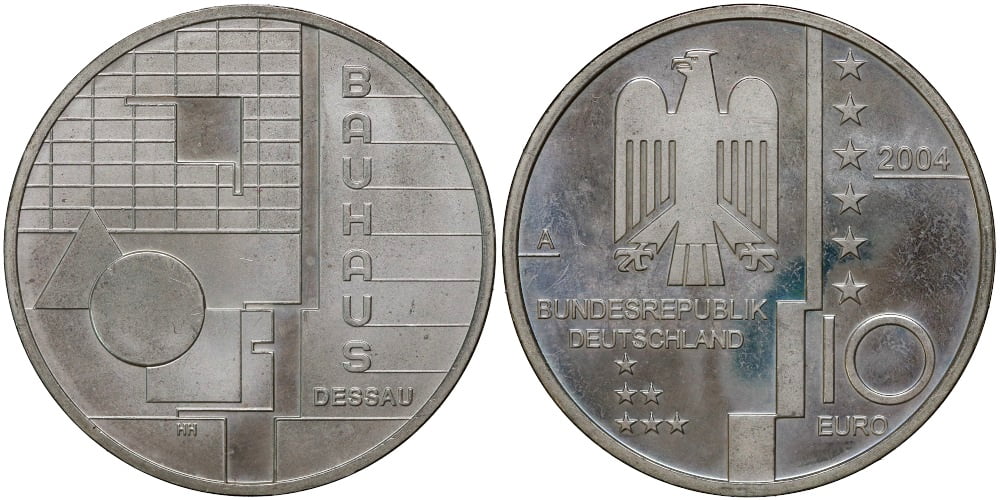 ALEMANIA 10 EUROS 2004 A