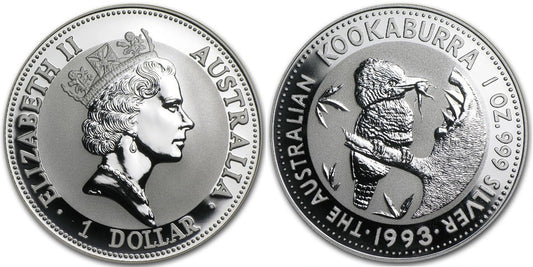 AUSTRALIA 1 DOLAR 1993 KOOKABURRA