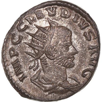 Moneda,

Claudio II (gótico),

Antoniniano