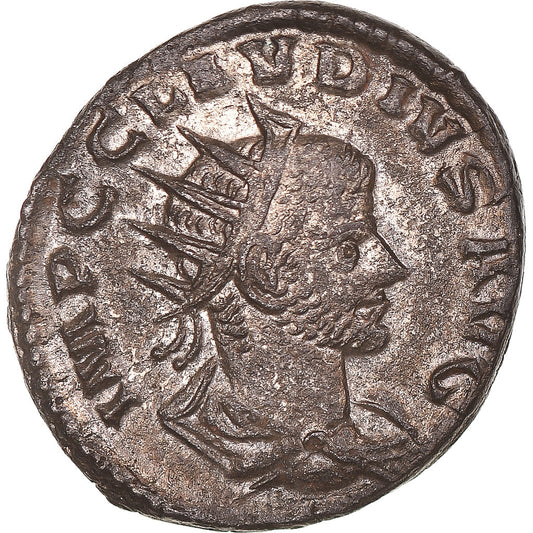 Moneda,

Claudio II (gótico),

Antoniniano