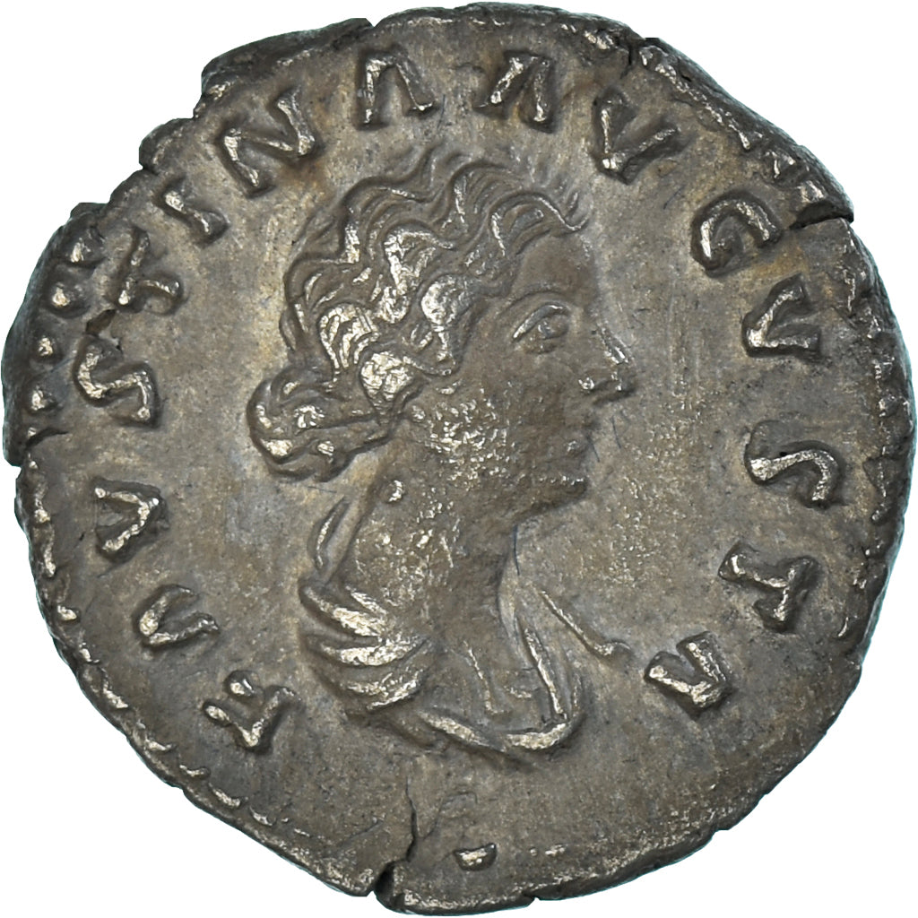 Acuñar, 
  
  Faustina II, 
  
  Dinar