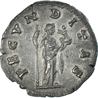 Acuñar, 
  
  Faustina II, 
  
  Dinar