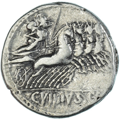 Acuñar, 
  
  C. Vibio C.f. Panza. 
  
  Dinar