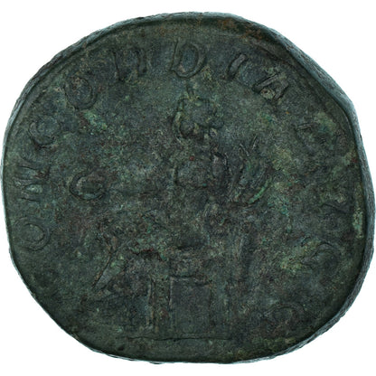 Acuñar, 
  
  Otacilia Severa, 
  
  Sestercio