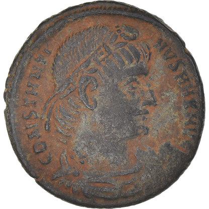 Acuñar, 
  
  Constantino I, 
  
  Follis