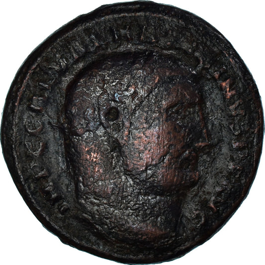 Acuñar, 
  
  Maximino II, 
  
  Nummus