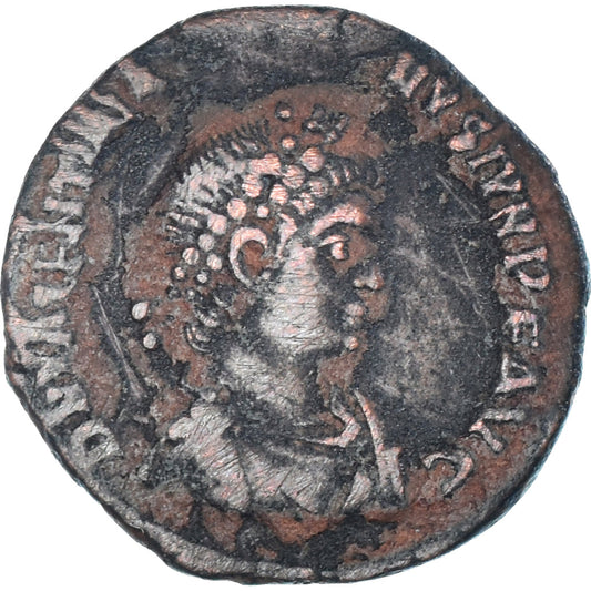 Acuñar, 
  
  Valentiniano II, 
  
  Follis