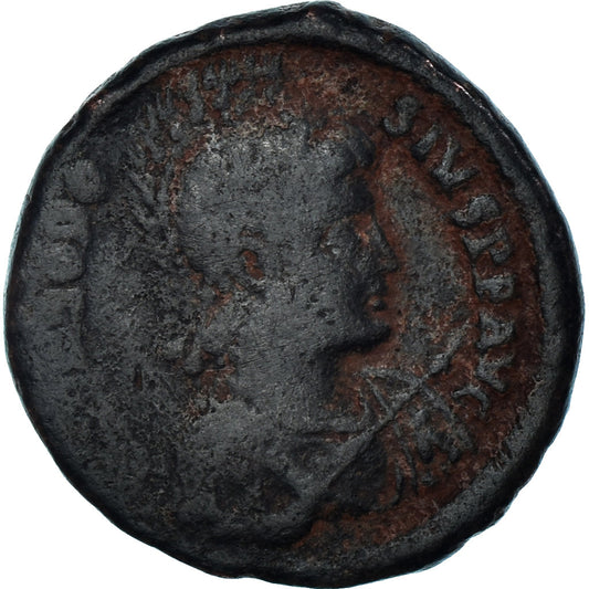 Moneda,

Teodosio I,

Mayorina