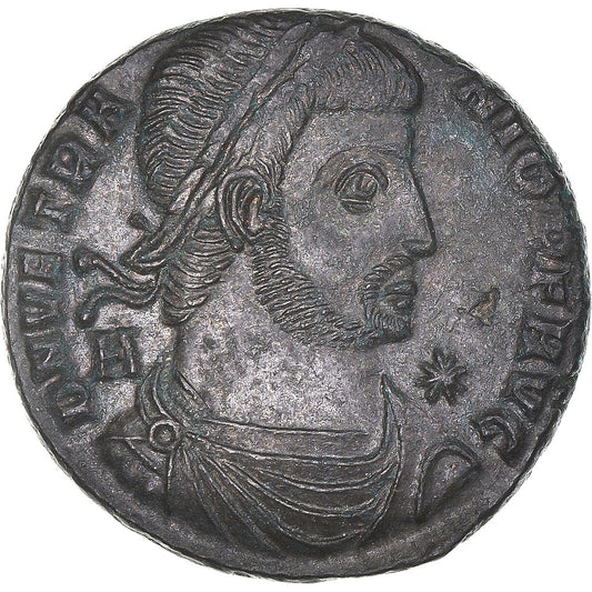 Acuñar,
 
 vetranio,
 
 1/2 centenional