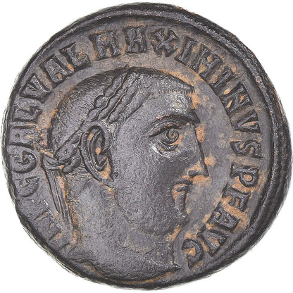 Acuñar, 
  
  Maximino II, 
  
  Follis