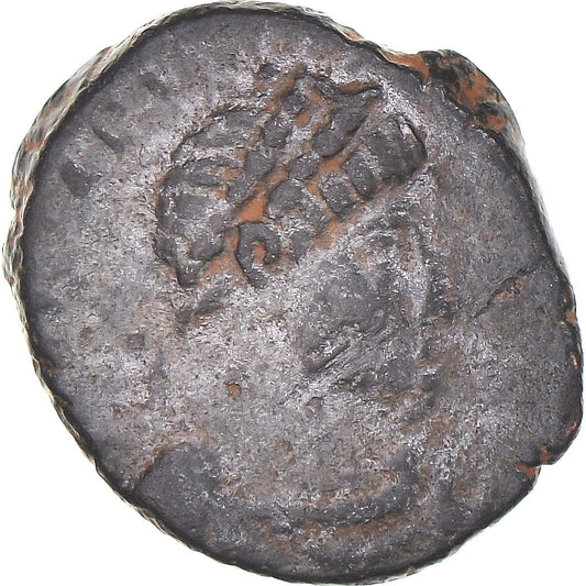 Acuñar,
 
 Follis,
 
 Siglo IV d.C.