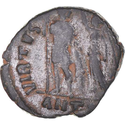 Acuñar,
 
 Follis,
 
 Siglo IV d.C.