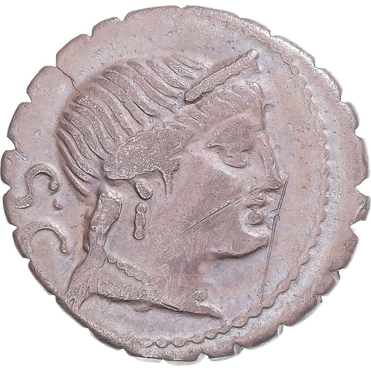 Acuñar, 
  
  Nevia, 
  
  serrato denario